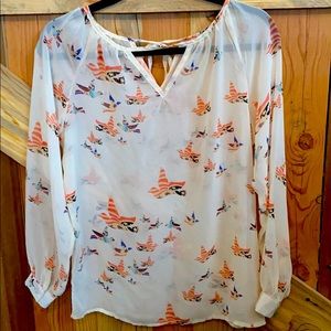 Women’s sheer blouse-Small